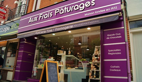 Façade magasin Aux Frais Pâturages